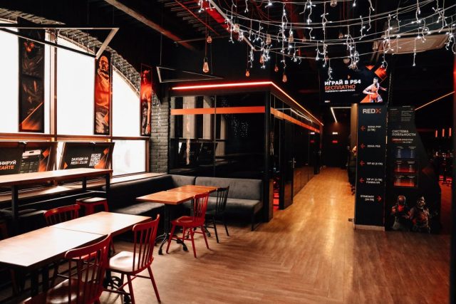 Система онлайн-бронирования компьютеров в клубе RedX Красноярск